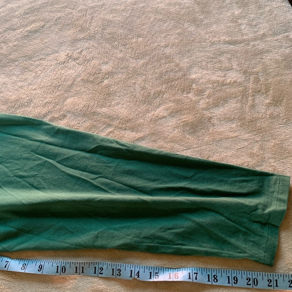 NWT Life Is Good Green Graphic Cotton Tee with Reindeer Design Plus Size XXXL - Picture 7 of 10